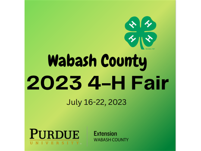 2023 Wabash County 4H Fair